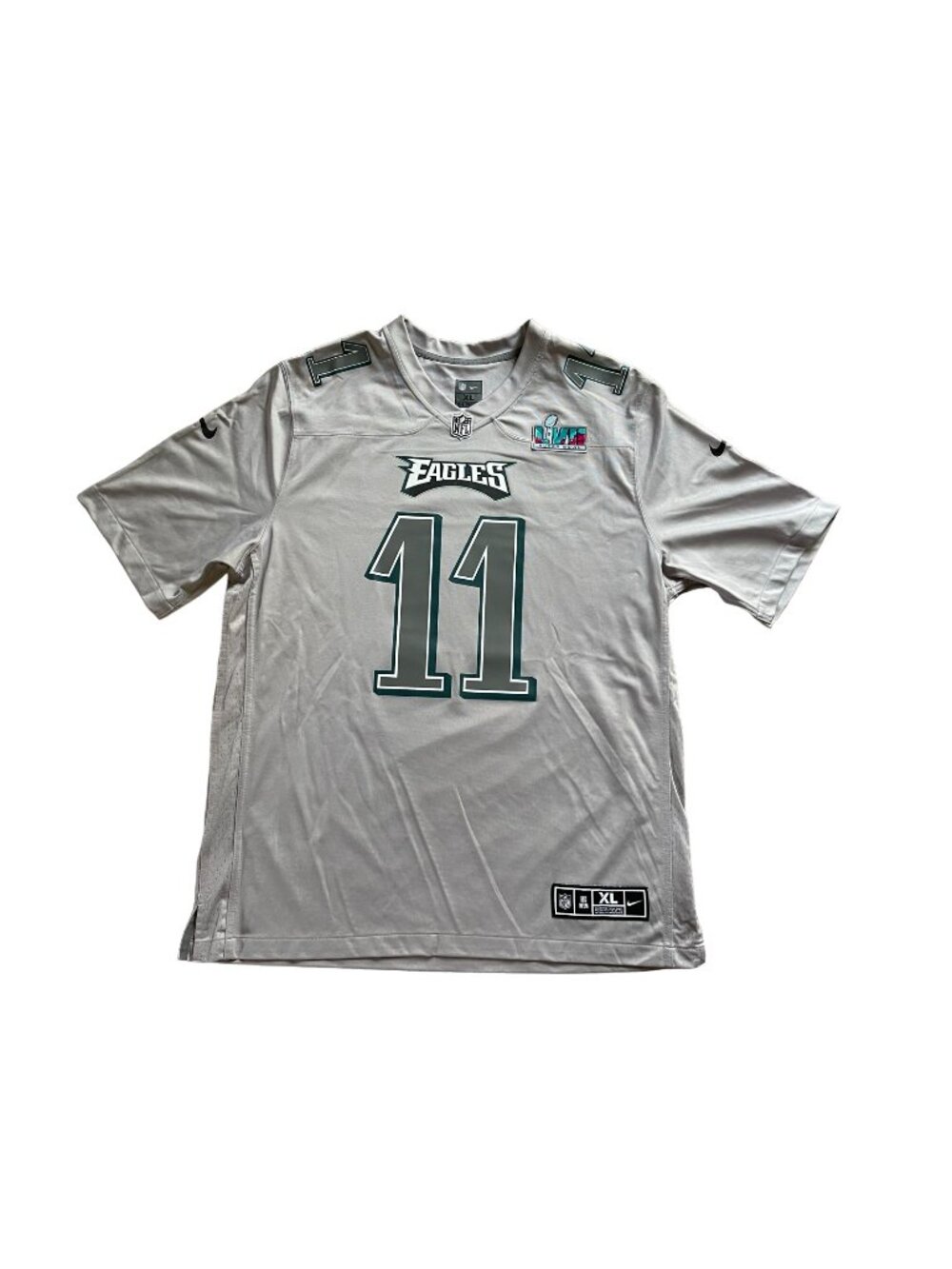 Nike Philadelphia Eagles AJ Brown Super Bowl LVII Jersey Mens XL